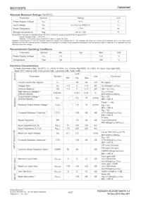 BD37522FS-E2 Datasheet Pagina 4