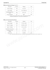 BU3087FV-E2 Datasheet Page 4