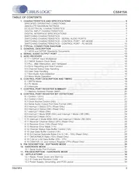 CS8415A-CSZ Datasheet Page 3