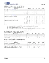 CS8416-DNZR Datenblatt Seite 7