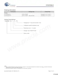 CY23FS04ZXI-3T數據表 頁面 11