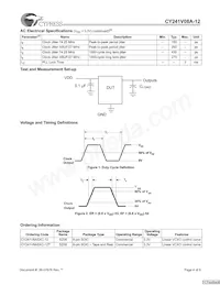 CY241V8ASXC-12T數據表 頁面 4