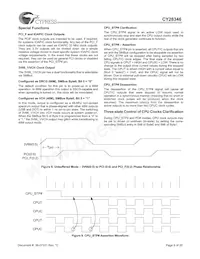 CY28346ZXCT Datasheet Pagina 9