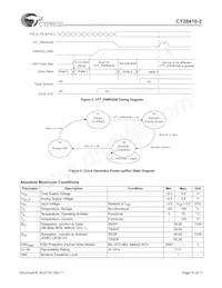 CY28410OXC-2T Datasheet Pagina 10