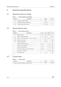 E-TDA7342NTR數據表 頁面 6