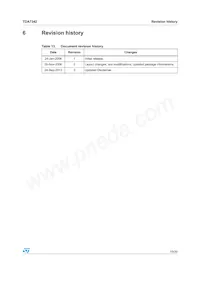 E-TDA7342NTR Datasheet Page 19