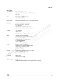 E-TDA7409DTR Datasheet Page 3