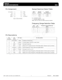 ICS181MI-01T Datasheet Pagina 2