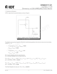 ICS853111AV-01LFT Datenblatt Seite 11