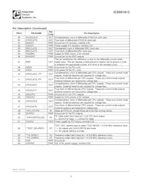 ICS951413CGLFT Datasheet Pagina 3