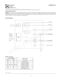 ICS951413CGLFT Datasheet Pagina 4