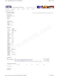 ICS9LRS3191AKLFT Datasheet Copertura