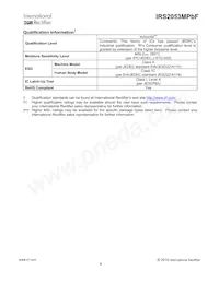 IRS2053MPBF Datasheet Page 4