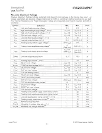 IRS2053MPBF Datasheet Pagina 5