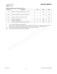 IRS2053MPBF Datasheet Page 6