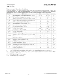 IRS2053MPBF Datasheet Page 7