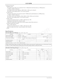 LV3319PM-V147-NE Datasheet Page 2