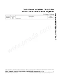 MAX14579AEETA+T Datasheet Page 11