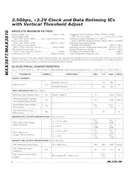MAX3877EHJ+T數據表 頁面 2
