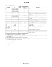 NB7N017MMNR2 Datasheet Pagina 3