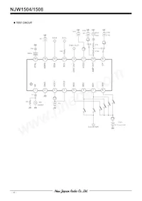 NJW1508V-TE1 Datasheet Pagina 4