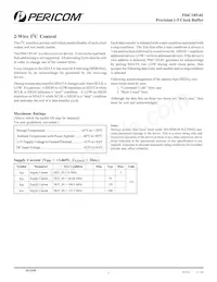 PI6C185-01QIEX數據表 頁面 3