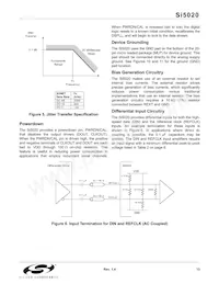 SI5020-B-GMR Datasheet Pagina 13