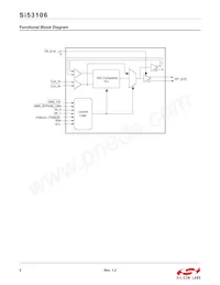 SI53106-A01AGMR Datasheet Pagina 2