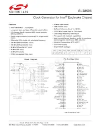 SL28506BZIT Datasheet Copertura