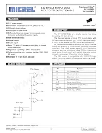 SY10H842LZH-TR Datasheet Copertura