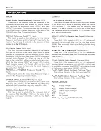 SY87700VZH-TR Datasheet Pagina 3