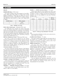 SY87721LHY-TR Datasheet Pagina 5