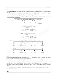 TDA7476013TR Datasheet Page 15