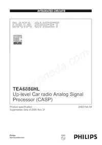 TEA6886HL/V2 Datenblatt Cover