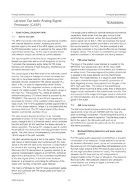 TEA6886HL/V2 Datasheet Pagina 10