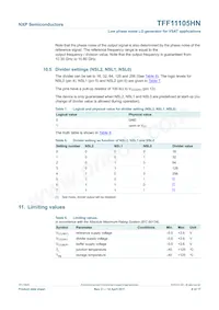 TFF11105HN/N1數據表 頁面 8