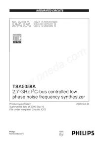 TSA5059ATS/C1 Datasheet Copertura