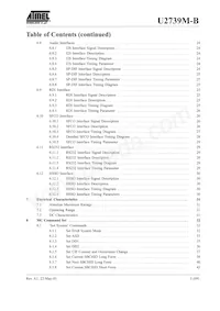 U2739M-BFT Datasheet Page 3