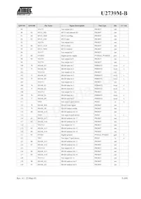 U2739M-BFT Datasheet Page 9