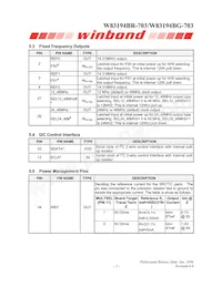 W83194BG-703 Datenblatt Seite 9