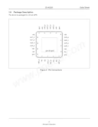 ZL40220LDG1 Datasheet Pagina 4