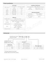 CNX_482_2_YTP_12 Datasheet Pagina 2