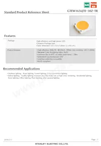 GTEW1656JTE-30Z-TR Datenblatt Cover