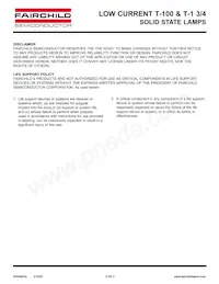 HLMP1790MP4B Datasheet Pagina 3