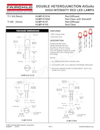 HLMPK105MP4B Datasheet Copertura