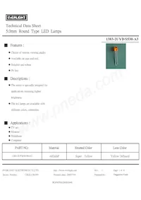 1383-2UYD/S530-A3 Datasheet Cover