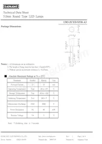 1383-2UYD/S530-A3 Datasheet Page 2