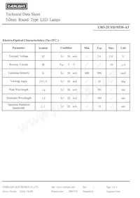 1383-2UYD/S530-A3 Datasheet Pagina 3