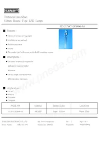 333-2UYC/H3/S400-A6 Datenblatt Cover