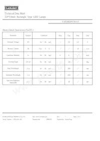 514SDRD/S530-A3 Datasheet Pagina 3